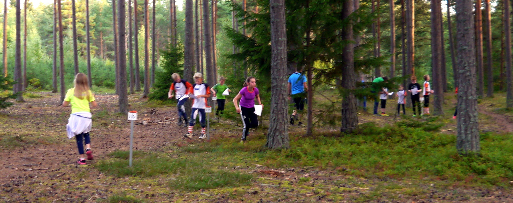 Kart, kompass og litt mat