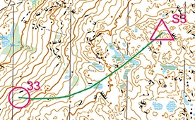 Downhill orientering torsdag 3. mai på Ulvenåsen