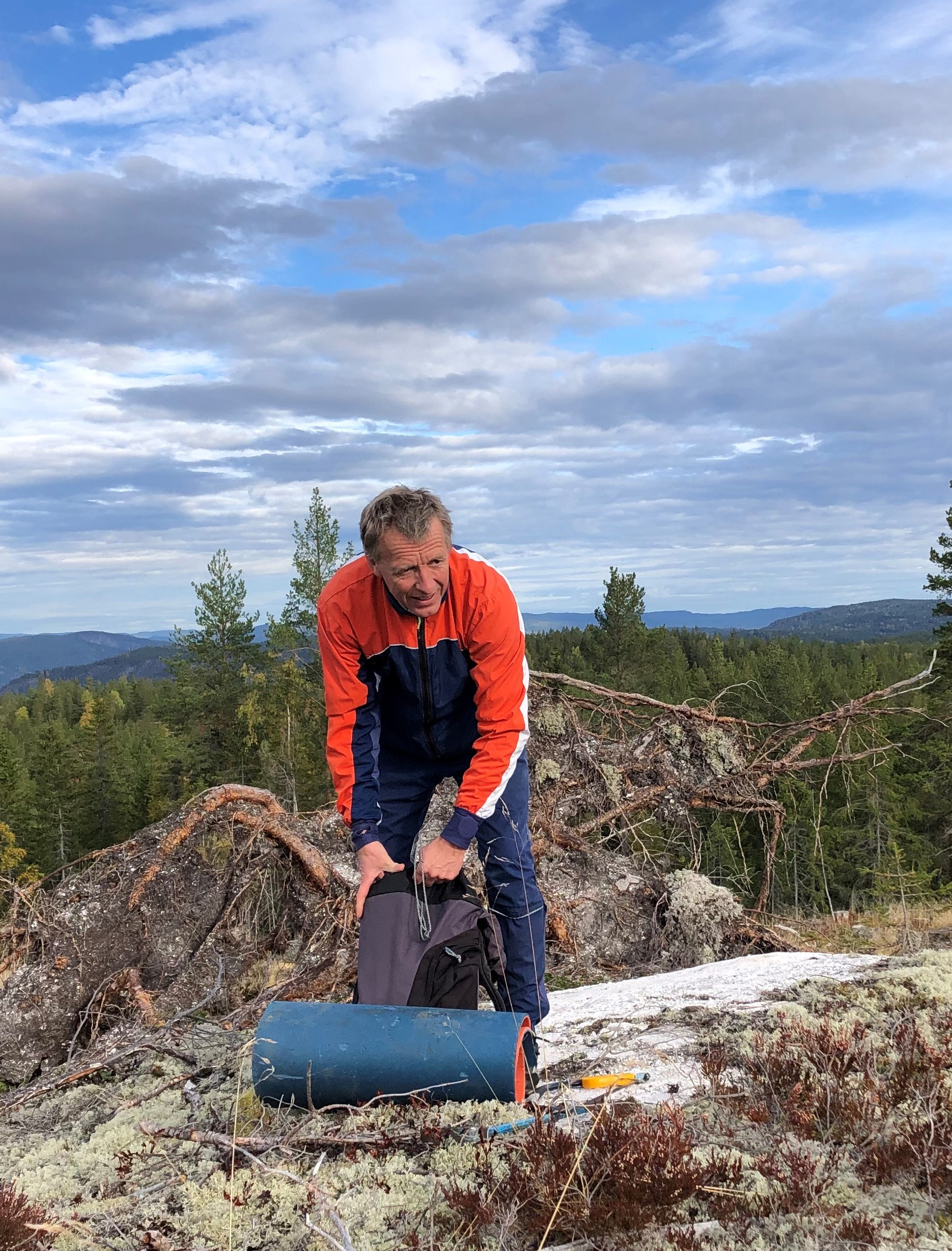 Dugnaden med rydding av trig-punkt i Ringerike har startet