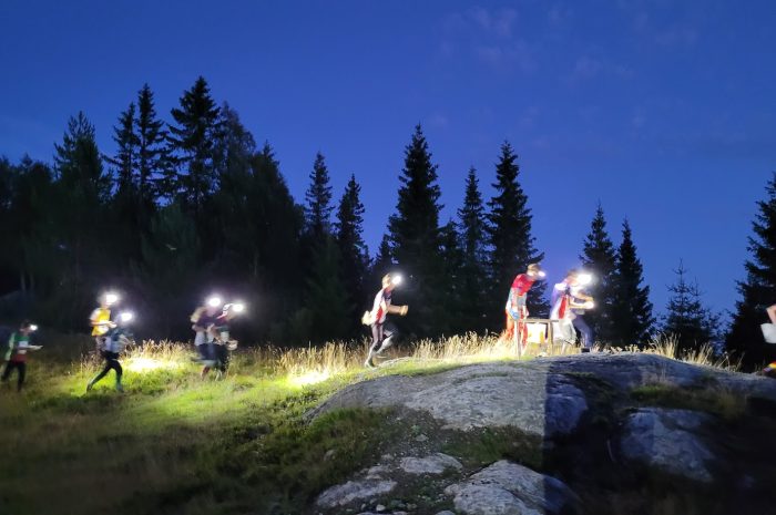 Trening på Ringkollen tirsdag 30. aug